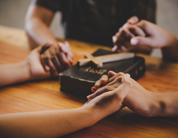 evening bible study, teaching & prayer